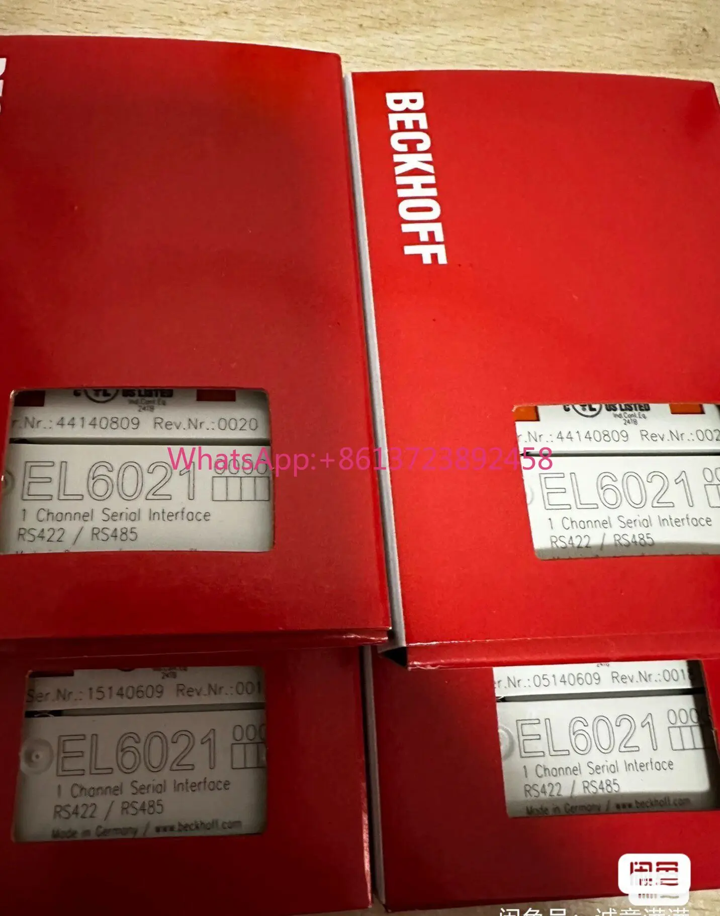 Beckhoff module EL6021 is brand new and original, high quality
Beckhoff module EL6021 is brand new and original, high quality
