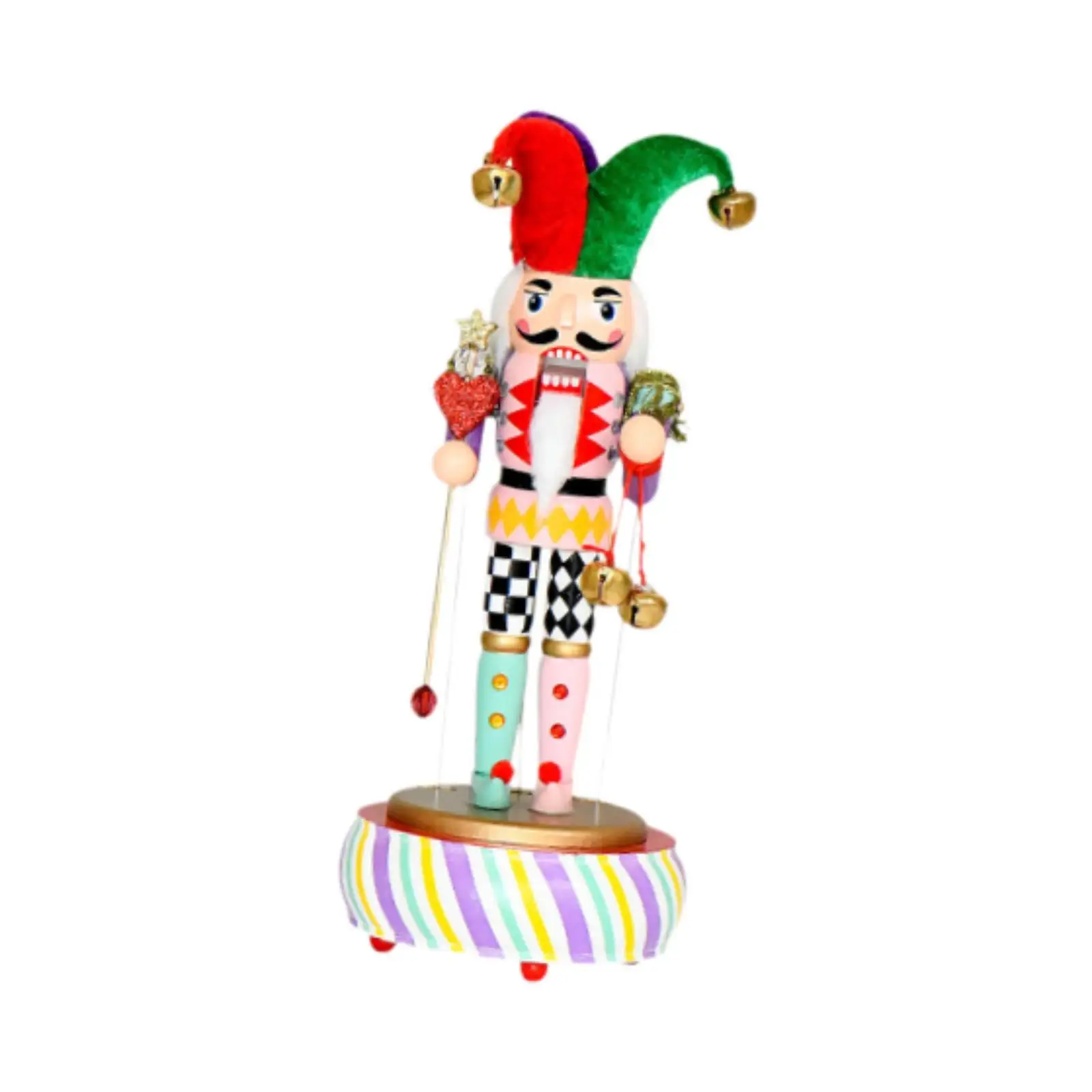 Clown Dancer Nutcracker Collectible Creative Decoration Doll Table Ornament for Table Halloween Christmas Fireplace Family
Clown Dancer Nutcracker Collectible Creative Decoration Doll Table Ornament for Table Halloween Christmas Fireplace Family