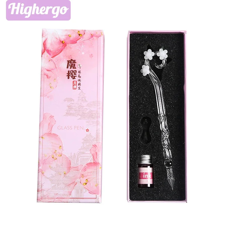 Набор розовых стеклянных карандашей Highergo Sakura, набор хрустальных карандашей с чернилами для девочек, подарки для каллиграфии, письма, рисования, художественные принадлежности
Набор розовых стеклянных карандашей Highergo Sakura, набор хрустальных карандашей с чернилами для девочек, подарки для каллиграфии, письма, рисования, художественные принадлежности