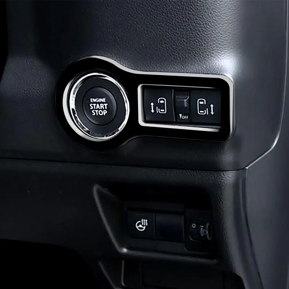 One Click Start Button Frame Interior Trim Glitz Car Interior Start Stop Key Trim Cover For 24 Suzuki Spacia Custom F7X5
One Click Start Button Frame Interior Trim Glitz Car Interior Start Stop Key Trim Cover For 24 Suzuki Spacia Custom F7X5