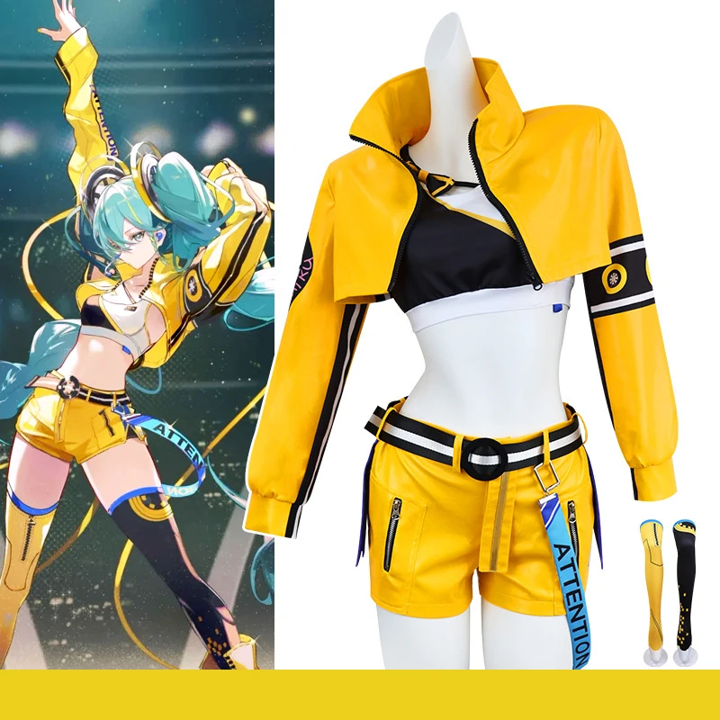 Anime Miku Cosplay Costumes Fresh And Sweet Women's Clothing Uniform Role Play Uniform Halloween Party Dressing For Women
Anime Miku Cosplay Costumes Fresh And Sweet Women's Clothing Uniform Role Play Uniform Halloween Party Dressing For Women