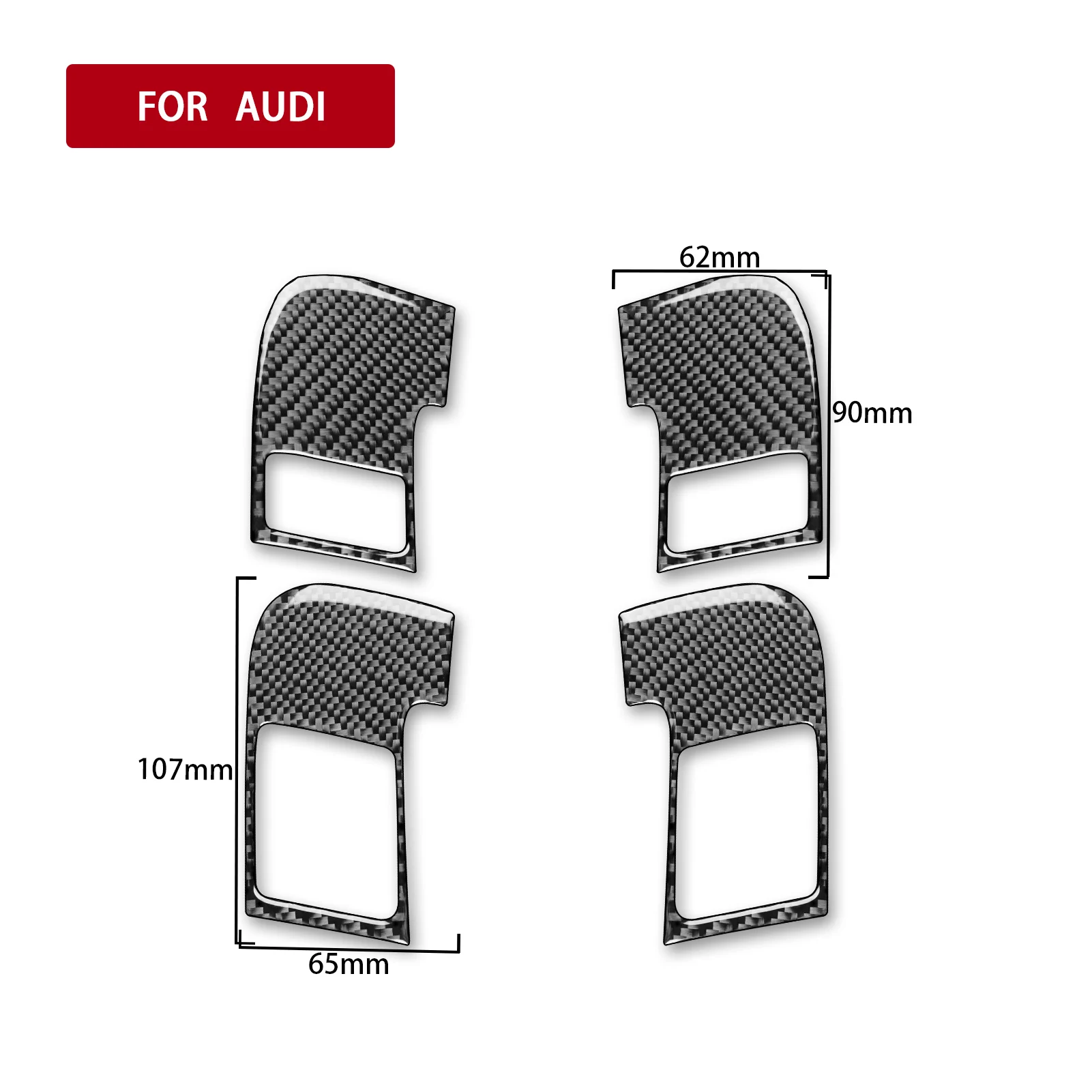 Soft Carbon Fiber Car Door Lock Unlock Button Panel Frame Decorative For Audi A3 S3 2006-2013 Interior Accessory Stickers
Soft Carbon Fiber Car Door Lock Unlock Button Panel Frame Decorative For Audi A3 S3 2006-2013 Interior Accessory Stickers