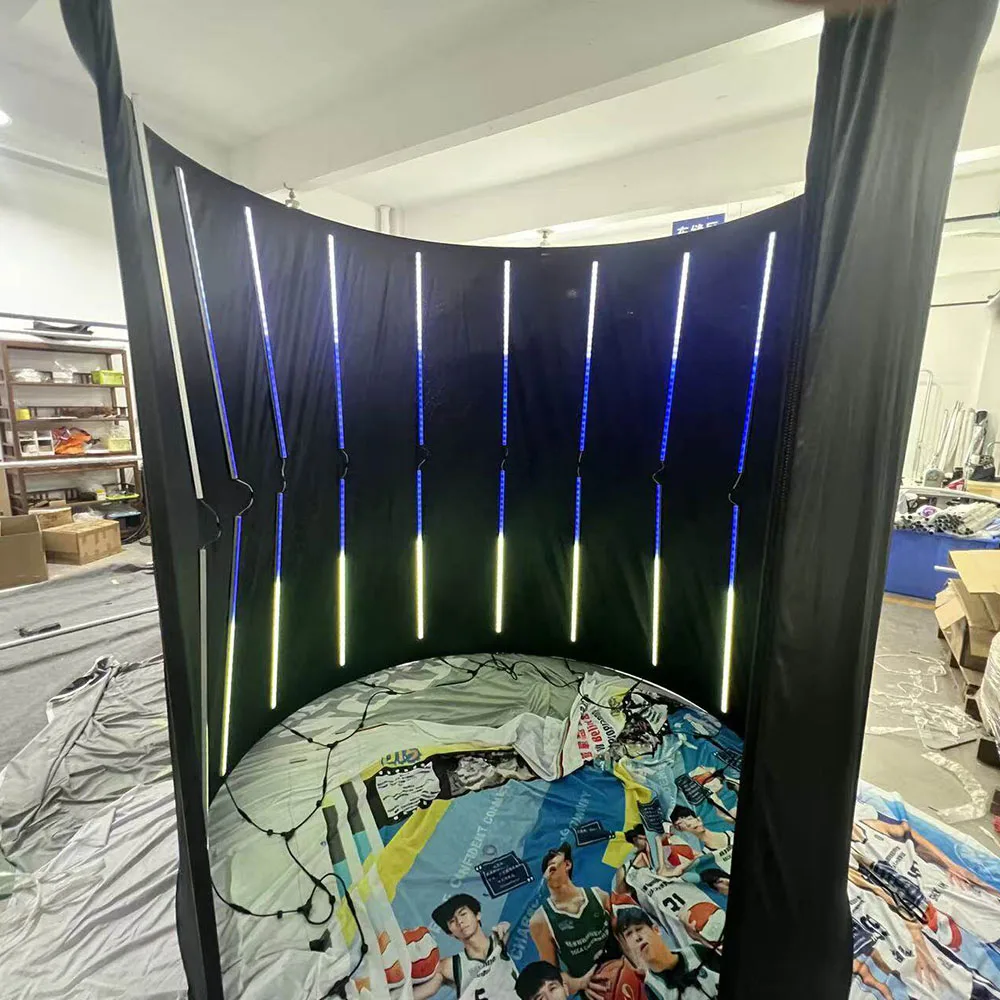 FSDKX Factory Direct Aluminum Portable Tension Fabric Photo Booth Backdrop Frame for Tradeshow Exhibition
FSDKX Factory Direct Aluminum Portable Tension Fabric Photo Booth Backdrop Frame for Tradeshow Exhibition