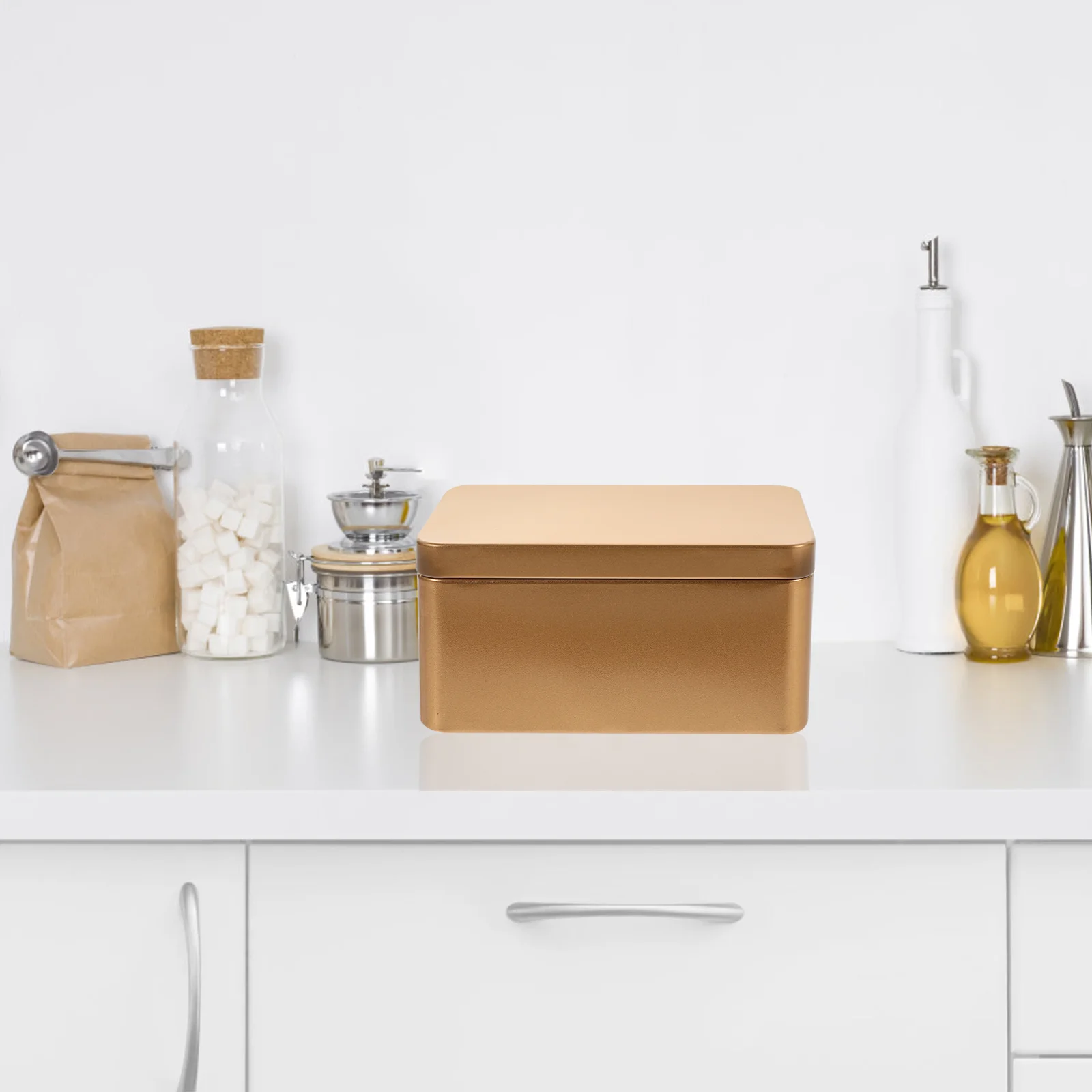 2 Pcs Packing Box Tea Storage Travel Square Container Food Containers with Lids Tinplate Tins Canister Rectangular
2 Pcs Packing Box Tea Storage Travel Square Container Food Containers with Lids Tinplate Tins Canister Rectangular