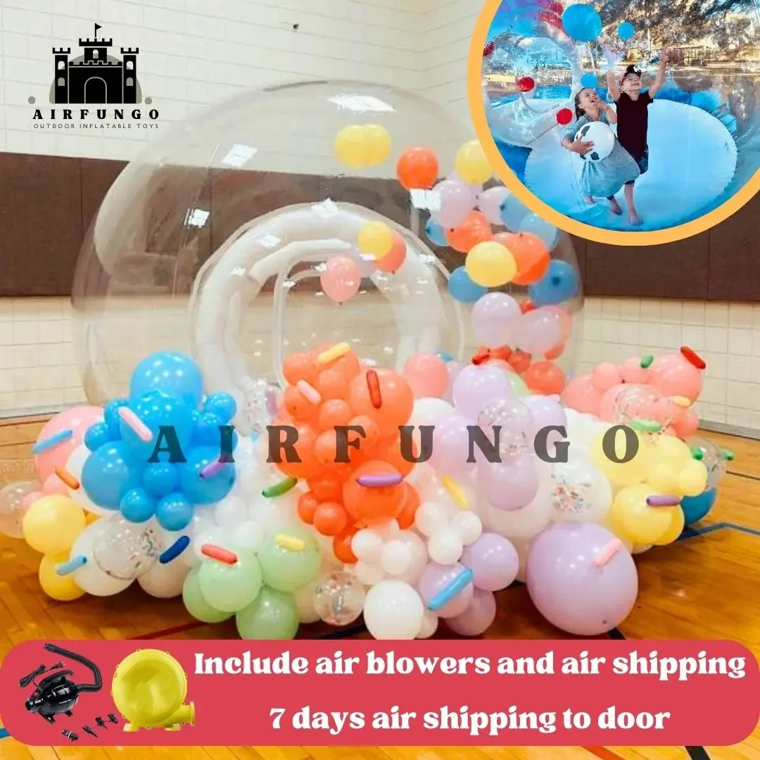 US Stock Balloon Bubble House Hot Selling Transparent Inflatable Tent Inflatable Bubble Dome House with blower and pump
US Stock Balloon Bubble House Hot Selling Transparent Inflatable Tent Inflatable Bubble Dome House with blower and pump