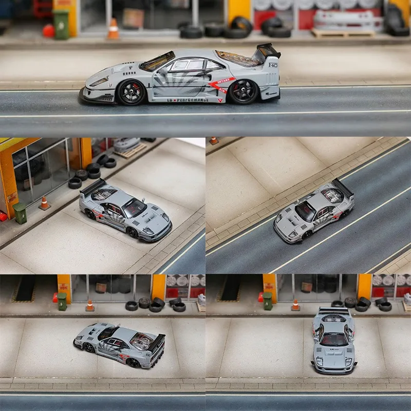 GHOST PLAYER 1/64 LBWK F40 Cement Grey Custom Edition Alloy Diecast Car Model
GHOST PLAYER 1/64 LBWK F40 Cement Grey Custom Edition Alloy Diecast Car Model