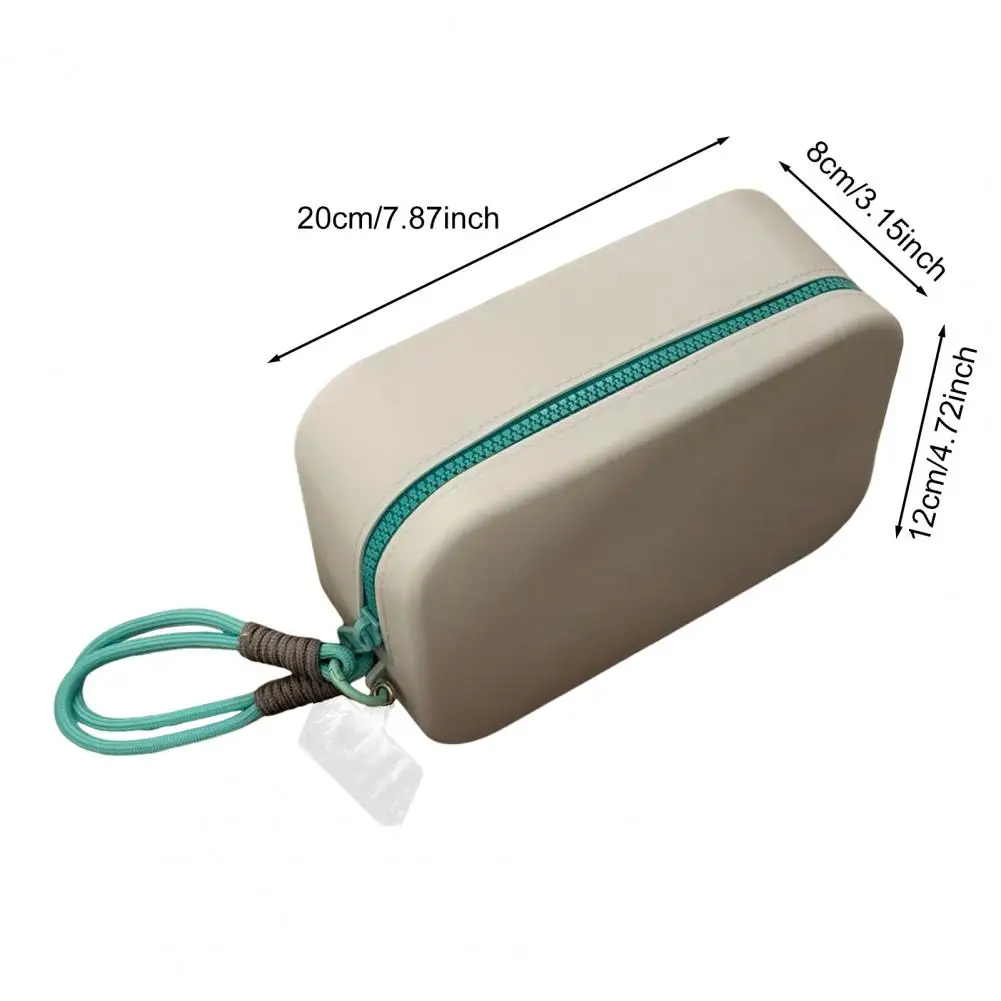 20cm Silicone Storage Bag Large Capacity Waterproof Zipper Closure Portable Makeup Pouch Desktop Toiletries Cosmetic Organizer
20cm Silicone Storage Bag Large Capacity Waterproof Zipper Closure Portable Makeup Pouch Desktop Toiletries Cosmetic Organizer