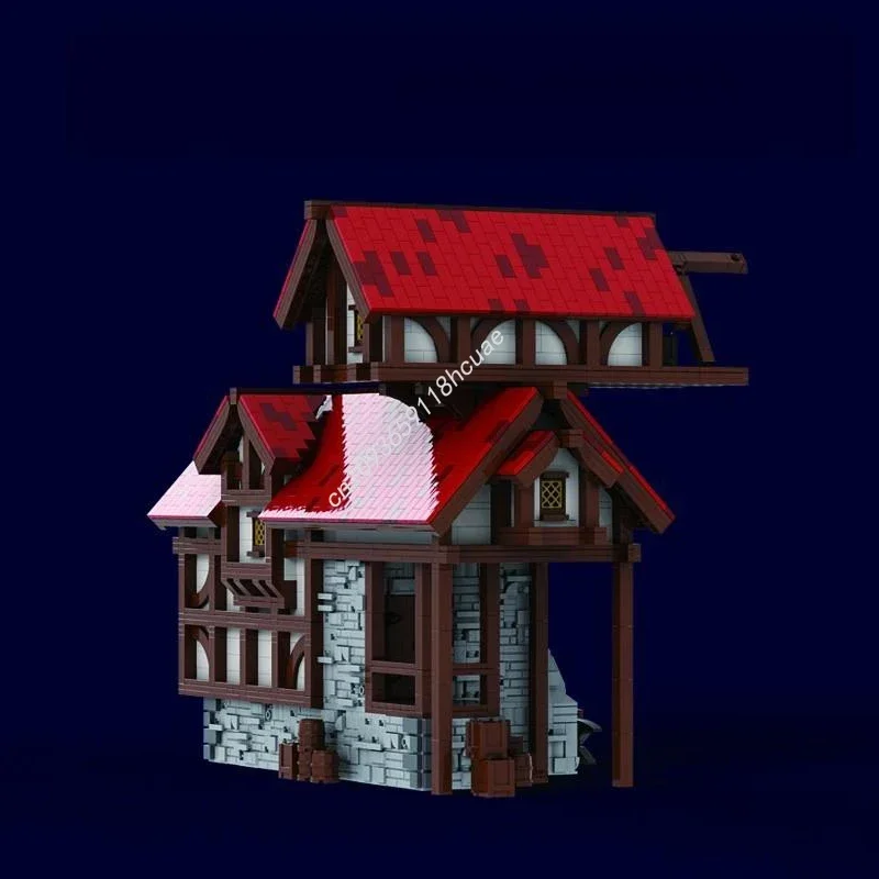 3308pcs MOC Medieval Blacksmith's Shop Building Blocks Christmas Limited Edition Architecture Ideal For Showcase Display Gift
3308pcs MOC Medieval Blacksmith's Shop Building Blocks Christmas Limited Edition Architecture Ideal For Showcase Display Gift
