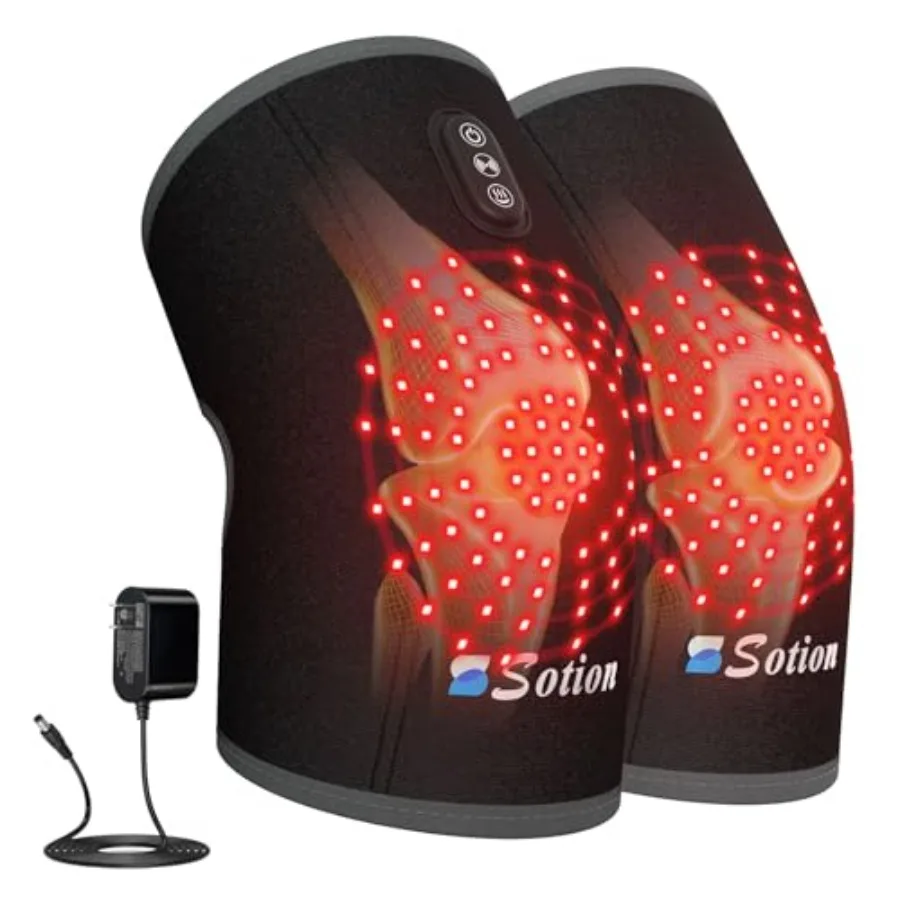 Red Light Therapy and Vibration Massage Knee Brace- 660nmand850nm Red Light Therapy Heated Device for Knee/Joint/Elbow/Shoulder
Red Light Therapy and Vibration Massage Knee Brace- 660nmand850nm Red Light Therapy Heated Device for Knee/Joint/Elbow/Shoulder