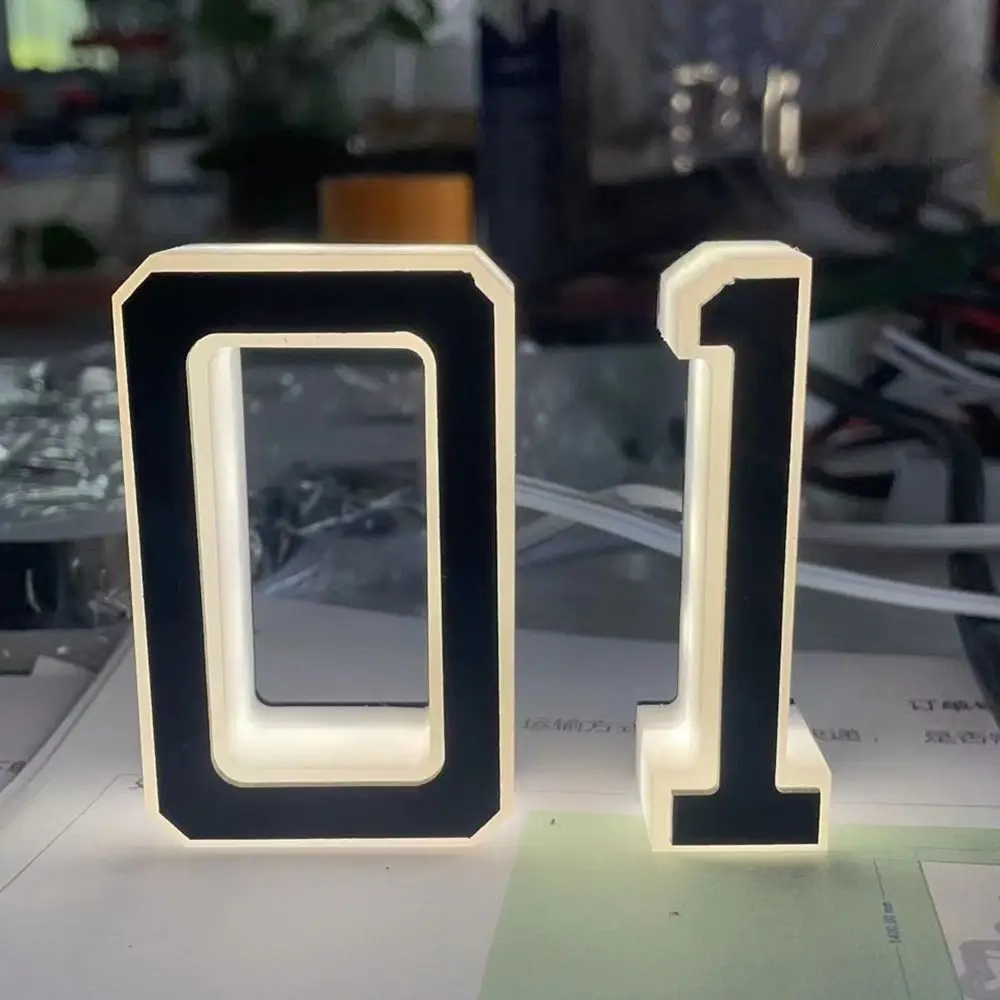 12V Power LED House Number Light 0-9 A-B Waterproof Illuminated House Number Sign Light Sensor Modern Design LED Address Sign
12V Power LED House Number Light 0-9 A-B Waterproof Illuminated House Number Sign Light Sensor Modern Design LED Address Sign