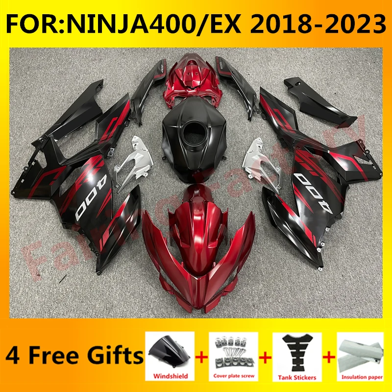 Новый комплект обтекателей для мотоцикла ABS подходит для Ninja400 EX400 EX Ninja 400 2018 2019 2020 2021 2022 2023 полный комплект обтекателей черный красный
Новый комплект обтекателей для мотоцикла ABS подходит для Ninja400 EX400 EX Ninja 400 2018 2019 2020 2021 2022 2023 полный комплект обтекателей черный красный