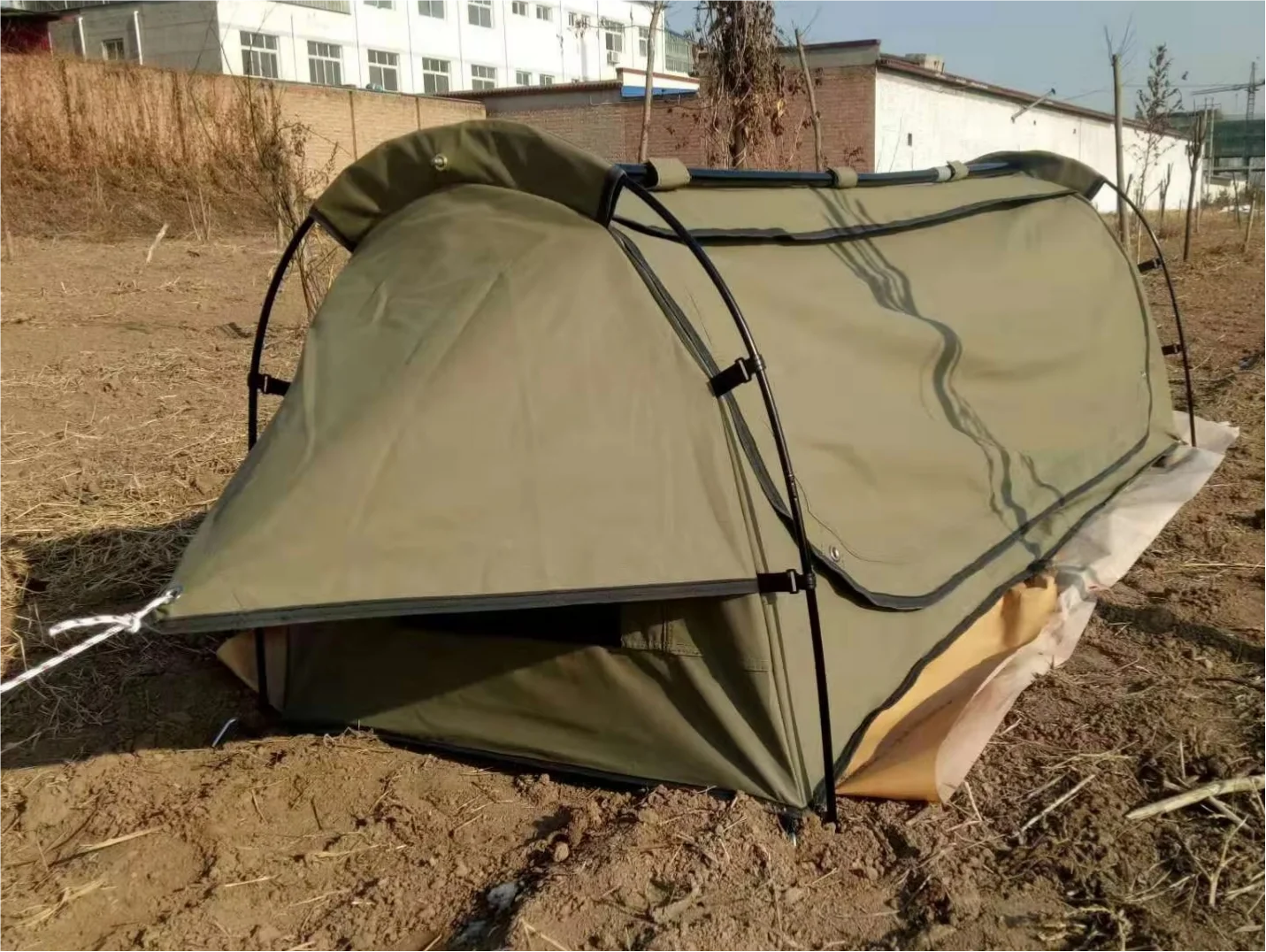 1-2 Person Heavy Duty 400g Ripstop Polycotton Canvas Swag Tent for Camping
1-2 Person Heavy Duty 400g Ripstop Polycotton Canvas Swag Tent for Camping