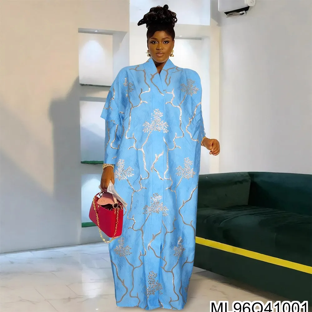 2025 New African Women's Dress Large Size Print Loose Robe Jacquard Hot Gold Dress S10558
2025 New African Women's Dress Large Size Print Loose Robe Jacquard Hot Gold Dress S10558
