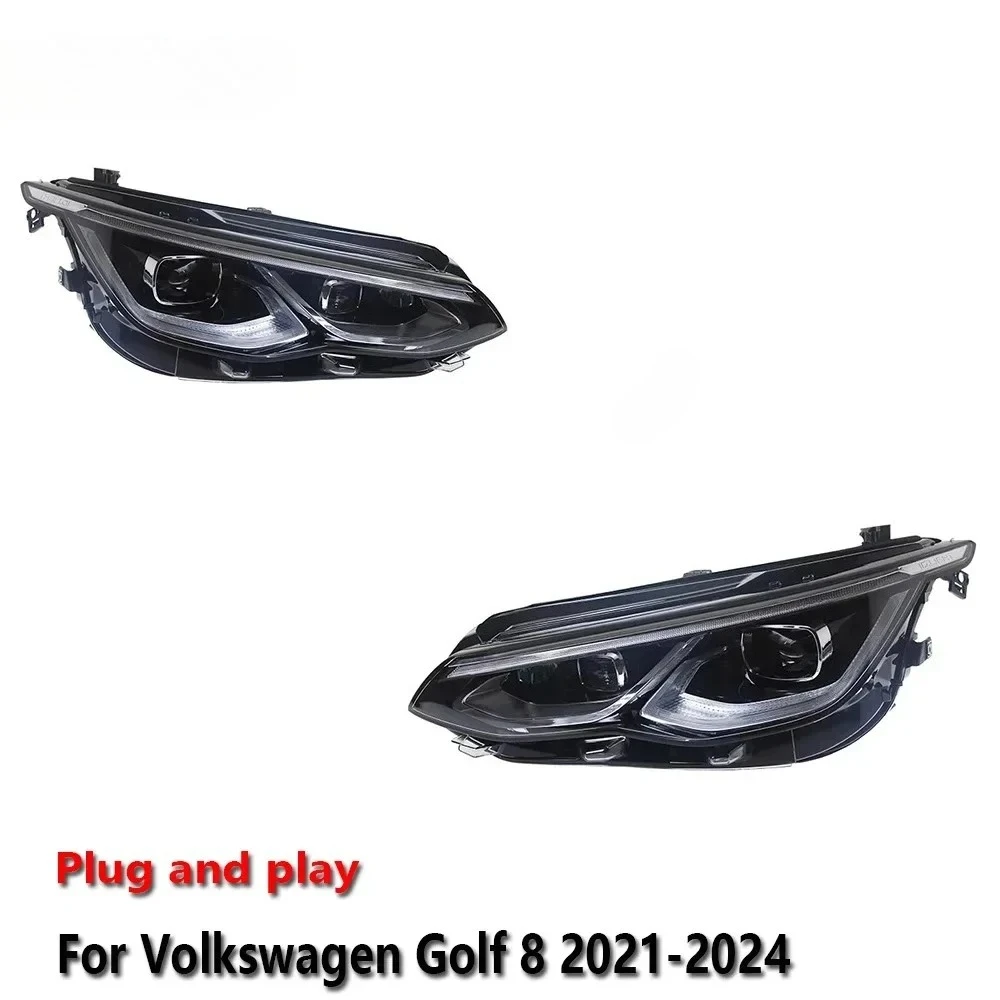 Car LED Upgrade Headlight Accessories For VW Golf 8 2021-2024 DRL Brake Turn Signal Lamp Plug and Play
Car LED Upgrade Headlight Accessories For VW Golf 8 2021-2024 DRL Brake Turn Signal Lamp Plug and Play