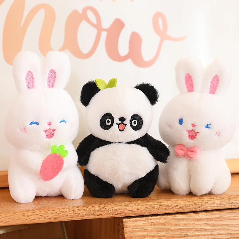 15cm Kawaii Stay Wire Panda Rabbit Plush Toy Cute Stuffed Animals Bunny Plushies Doll Anime Soft Kids Toys for Girls Boys Gifts
15cm Kawaii Stay Wire Panda Rabbit Plush Toy Cute Stuffed Animals Bunny Plushies Doll Anime Soft Kids Toys for Girls Boys Gifts