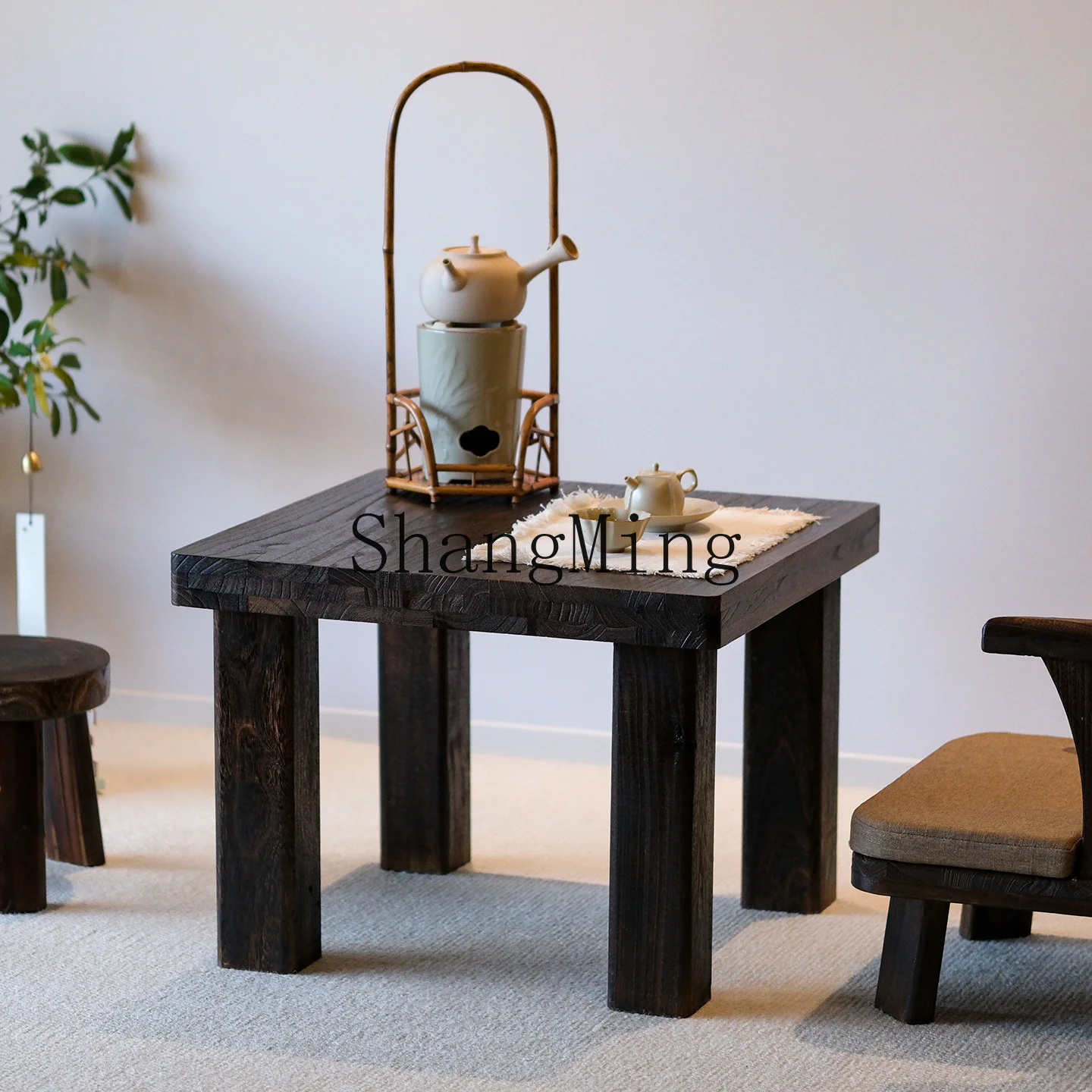 CL solid wood large square table household balcony tea table Chinese Kung Fu tea table B & B retro
CL solid wood large square table household balcony tea table Chinese Kung Fu tea table B & B retro