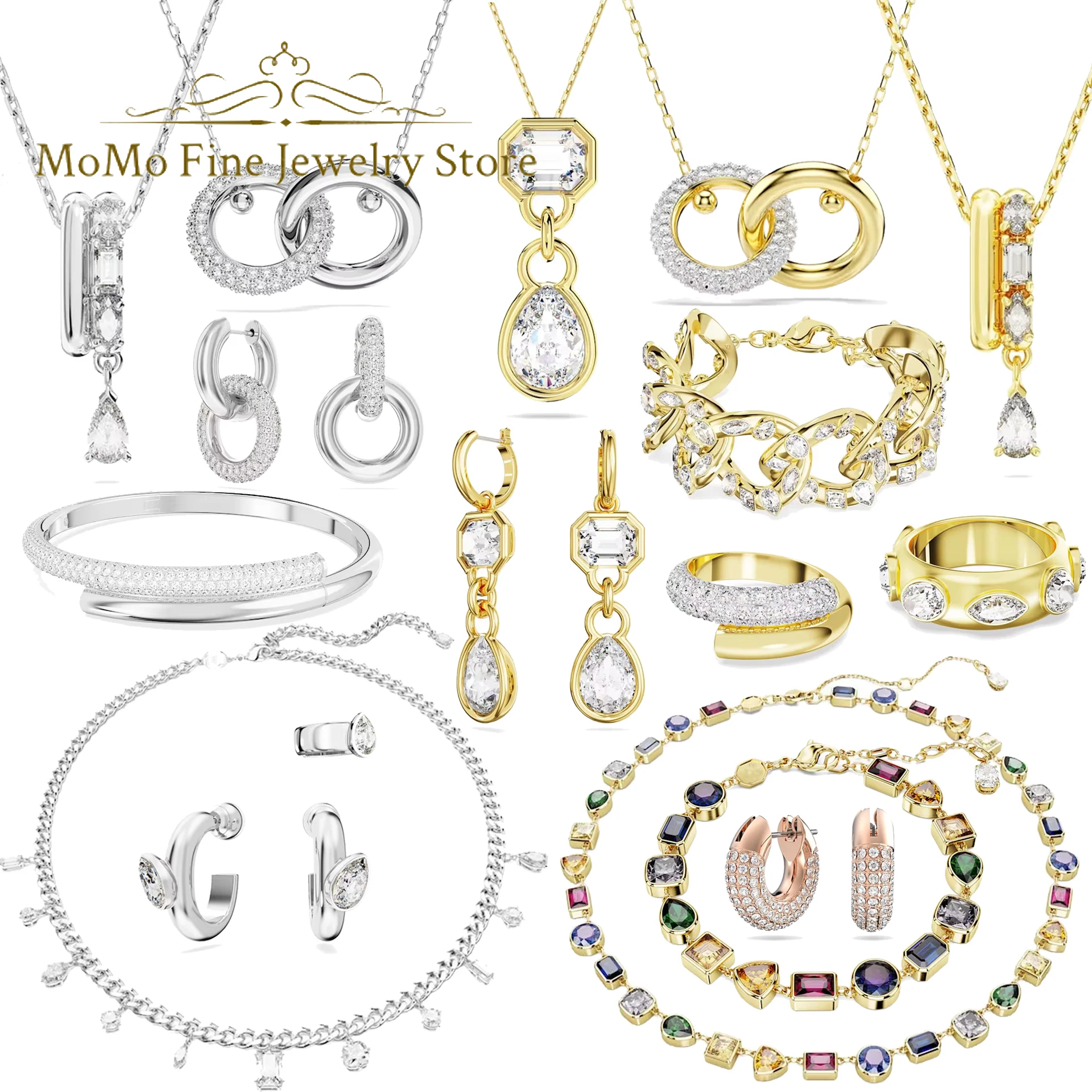2026 High Quality Fine Anniversary Jewelry Set Charming Gold Geometry Fashion Necklace Bracelet Earrings Romantic Gift for Women
2026 High Quality Fine Anniversary Jewelry Set Charming Gold Geometry Fashion Necklace Bracelet Earrings Romantic Gift for Women
