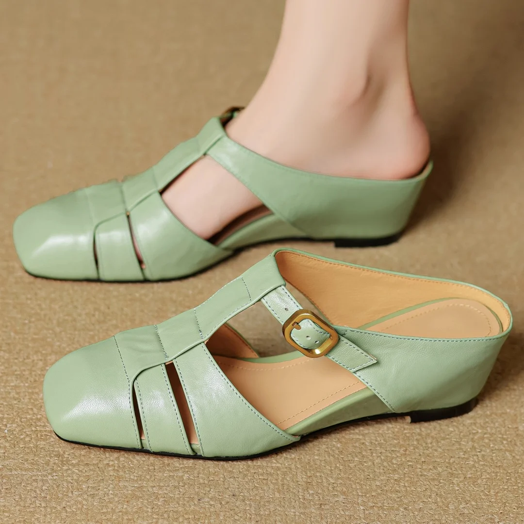 Women's sheepskin narrow band patchwork t-strap slip-on summer slides sandals 5cm wedge med heel mules casual shoes for woman
Women's sheepskin narrow band patchwork t-strap slip-on summer slides sandals 5cm wedge med heel mules casual shoes for woman