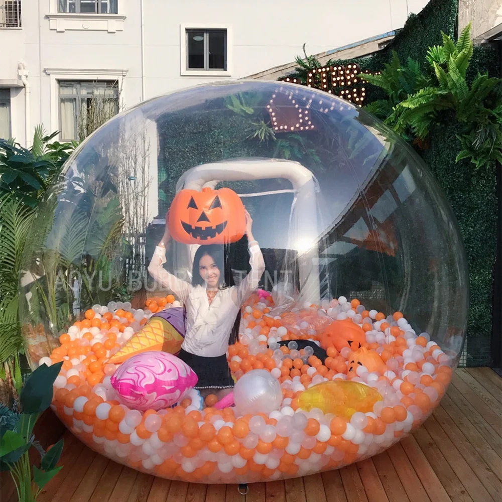 AOYU Advertising Clear Dome Inflatable Ball Pool Tent Balloon Fly Pvc Bubble Outdoor With Tunnels Pop Up House
AOYU Advertising Clear Dome Inflatable Ball Pool Tent Balloon Fly Pvc Bubble Outdoor With Tunnels Pop Up House