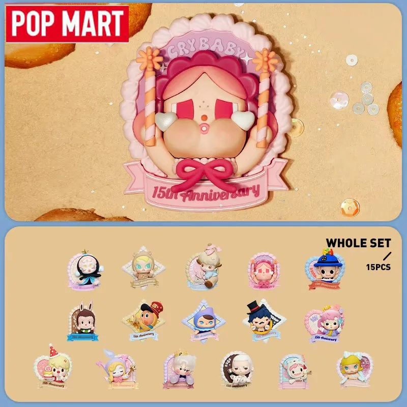 Официальная оригинальная серия Pop Mart Let's Celebrate к 15-летию: магнит на холодильник, слепая коробка, 1 шт./15 шт., подарки для девочек, украшение
Официальная оригинальная серия Pop Mart Let's Celebrate к 15-летию: магнит на холодильник, слепая коробка, 1 шт./15 шт., подарки для девочек, украшение
