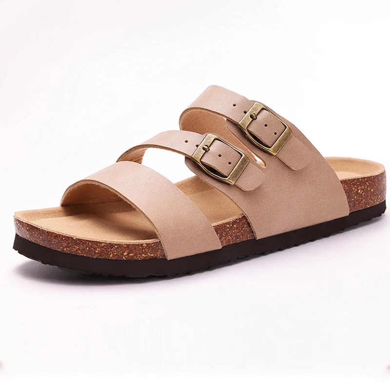 Pallene New Fashion Cork Flat Sandals For Women Classic Thick Cork Slippers Casual Open Toe Beach Shoes Outdoor sandales plates
Pallene New Fashion Cork Flat Sandals For Women Classic Thick Cork Slippers Casual Open Toe Beach Shoes Outdoor sandales plates