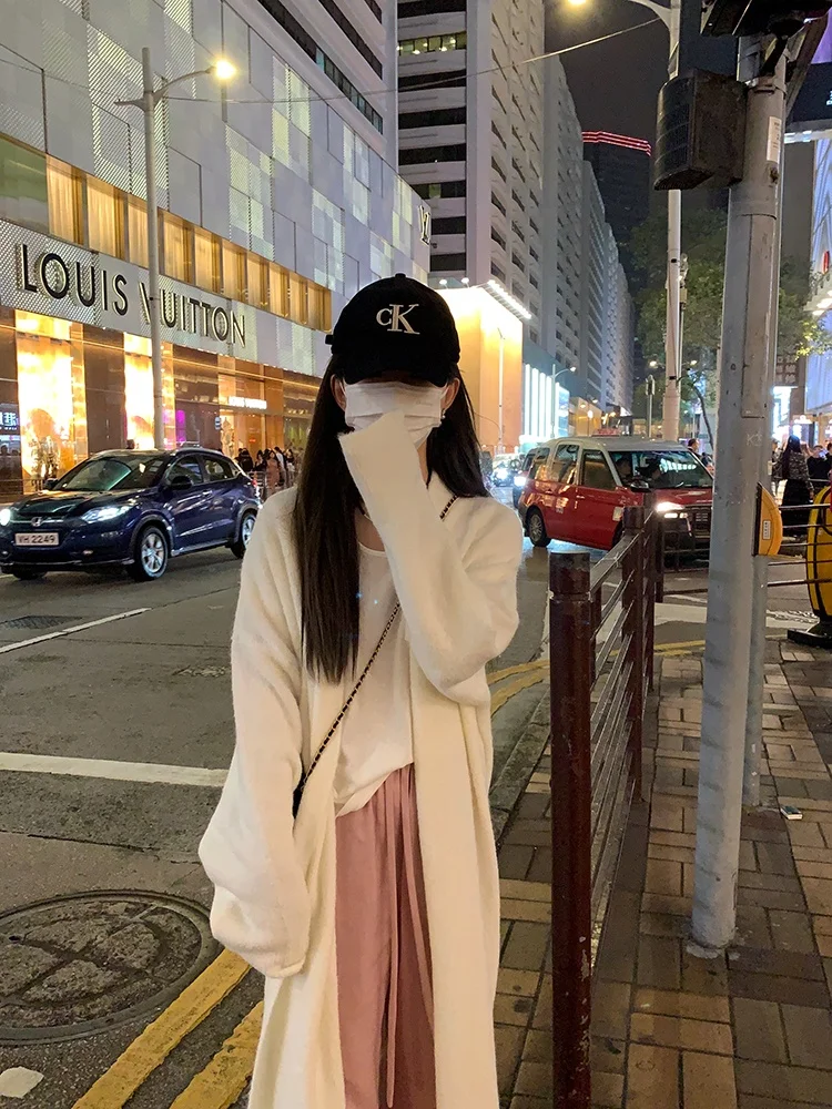 Faionable Casual Long Open Cardigan Sweater Soft Fine Softest Alpaca Wool Loose Fit V Ne Spring Season Women's Knitwear
Faionable Casual Long Open Cardigan Sweater Soft Fine Softest Alpaca Wool Loose Fit V Ne Spring Season Women's Knitwear