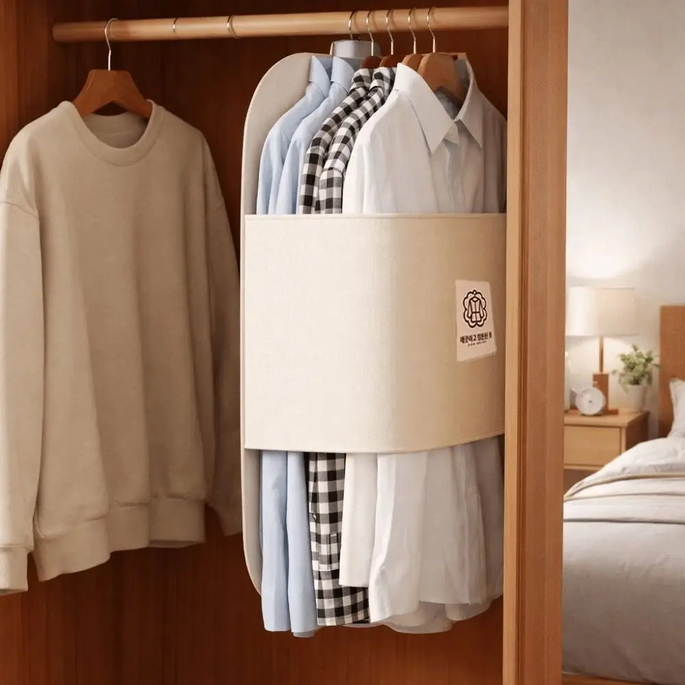 Oxford Cloth Clothing Compression Board Large Capacity Folding Clothes Dust Cover Space Saving Dust-proof Suit Cover Storage Bag
Oxford Cloth Clothing Compression Board Large Capacity Folding Clothes Dust Cover Space Saving Dust-proof Suit Cover Storage Bag