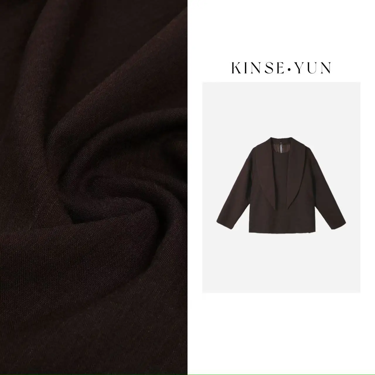 KINSE YUN Rabbit Ear Design Clothes Hanger Woolen irt QD2629 Commute Sle Straight Cut Thiened Long Sve Women's irt
KINSE YUN Rabbit Ear Design Clothes Hanger Woolen irt QD2629 Commute Sle Straight Cut Thiened Long Sve Women's irt