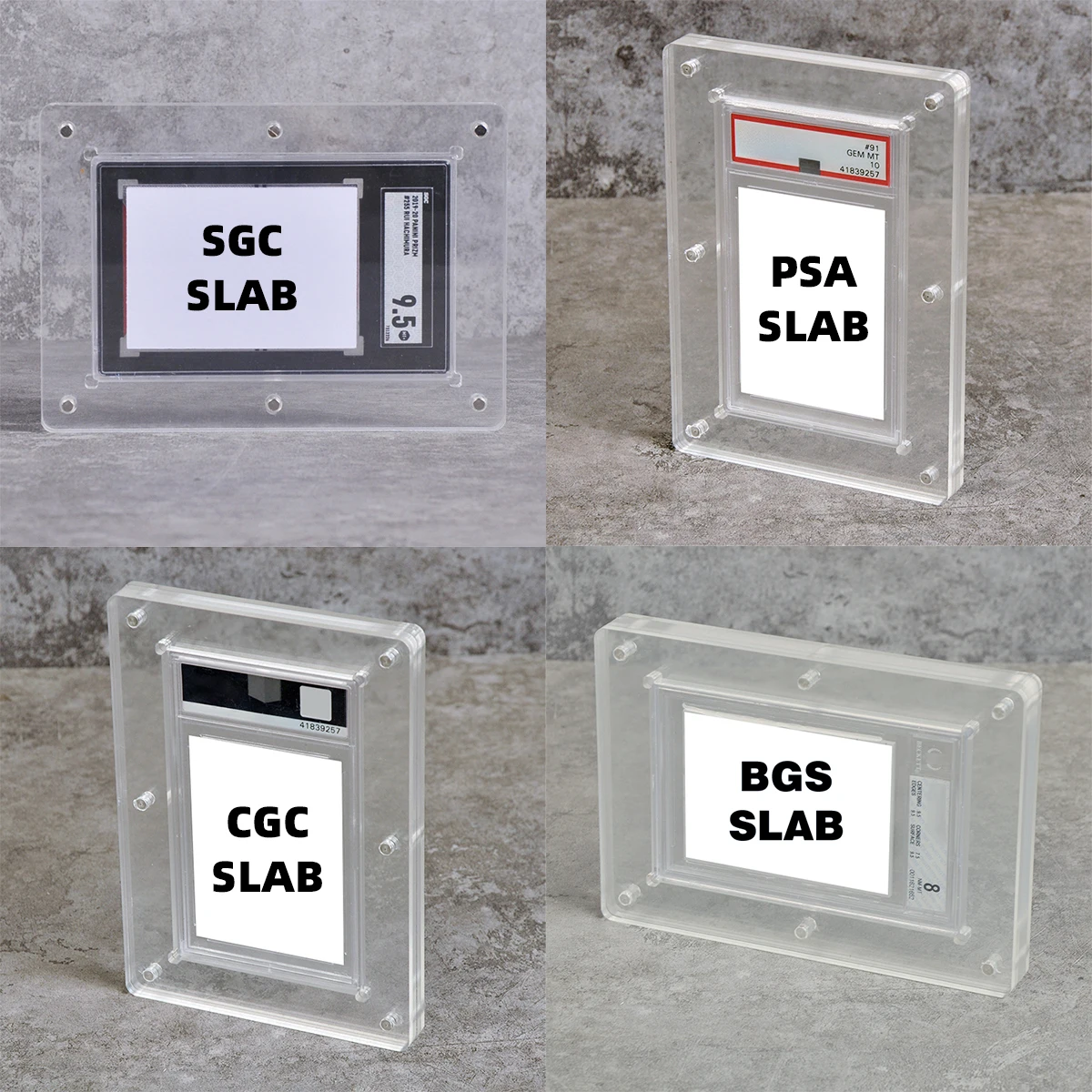PSA BGS CSG CGC SGC graded slab guard case Magnetic holder protector display storage box frame for pokemon nba TCG Trading Cards
PSA BGS CSG CGC SGC graded slab guard case Magnetic holder protector display storage box frame for pokemon nba TCG Trading Cards