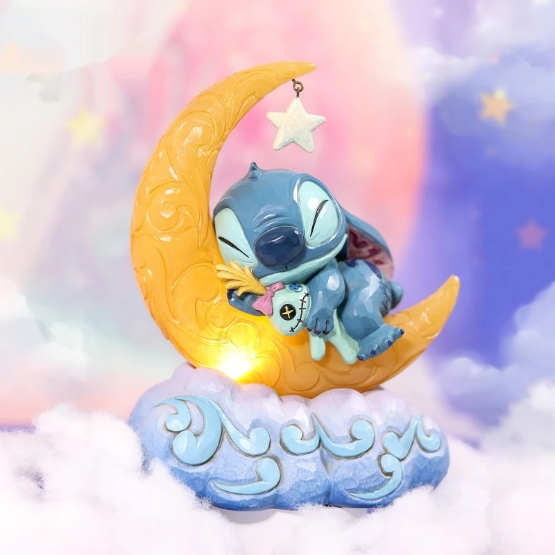 Stitch Night Light Figurine Desktop Lamp Collectible Toy For Children Birthday Gift Light-Up Handmade Robot Action Figure
Stitch Night Light Figurine Desktop Lamp Collectible Toy For Children Birthday Gift Light-Up Handmade Robot Action Figure