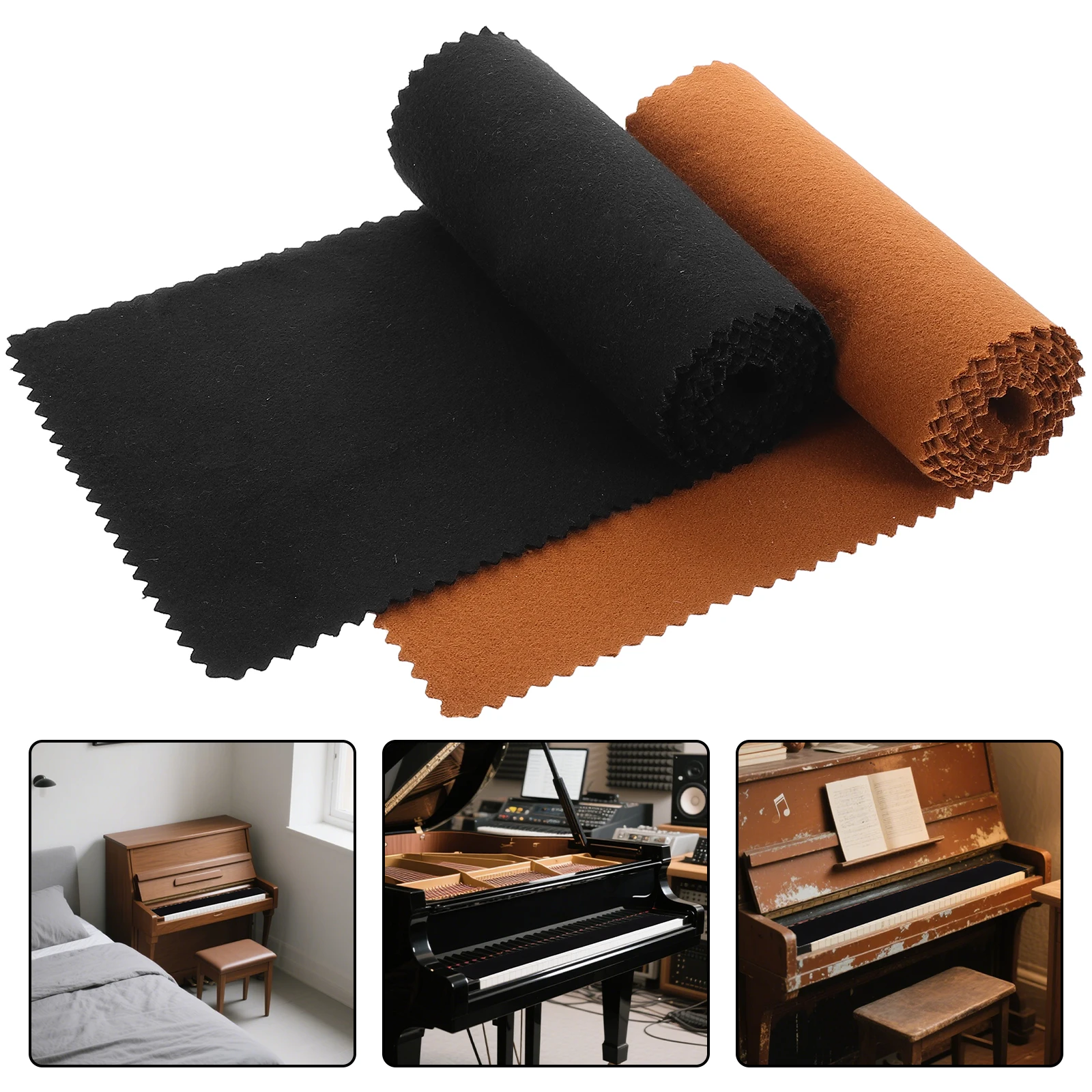 2 Pcs Piano Key Cover Digital Electronic Keyboard Cloth Protective 88 Keys Dust for
2 Pcs Piano Key Cover Digital Electronic Keyboard Cloth Protective 88 Keys Dust for