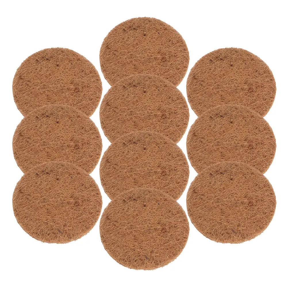 10 Pcs Coconut Fiber Pot Pad Leak Proof Nesting Material High Absorbency Natural Safe Durable Bird Supplies Chicken Bedding
10 Pcs Coconut Fiber Pot Pad Leak Proof Nesting Material High Absorbency Natural Safe Durable Bird Supplies Chicken Bedding