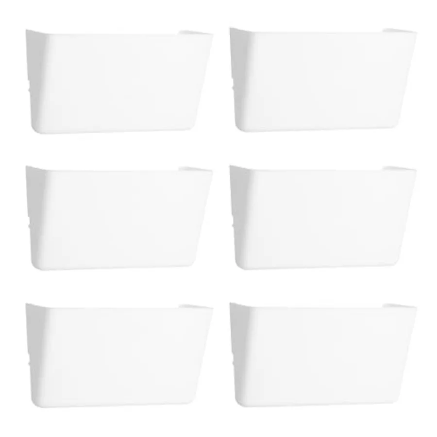 Single Pocket Hanging File Organizer, Wall Mount Paper Mails Magazines Holder, Mounted Folder Bins for Office School and Home,
Single Pocket Hanging File Organizer, Wall Mount Paper Mails Magazines Holder, Mounted Folder Bins for Office School and Home,