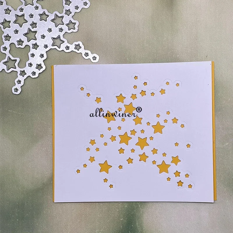 Irregular background of stars Metal Cutting Dies Stencils Die Cut for DIY Scrapbooking Album Paper Card Embossing
Irregular background of stars Metal Cutting Dies Stencils Die Cut for DIY Scrapbooking Album Paper Card Embossing
