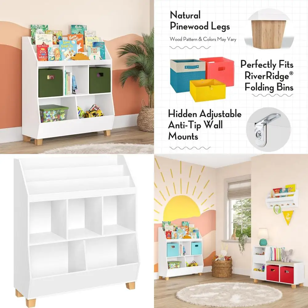 Деревянный органайзер для 35 игр с 3 полками, 2 контейнерами и книжной полкой для детских игрушек
Деревянный органайзер для 35 игр с 3 полками, 2 контейнерами и книжной полкой для детских игрушек