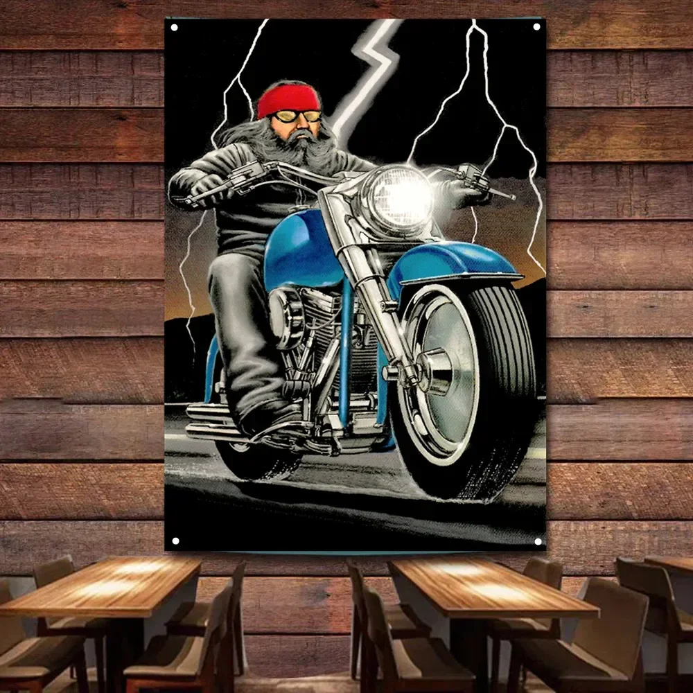 Lightning Motorcycle Flag Banner Mural Vintage Wall Decor Poster Car Painting For Garage Man Cave Bar Club Pub Gift for Cyclists
Lightning Motorcycle Flag Banner Mural Vintage Wall Decor Poster Car Painting For Garage Man Cave Bar Club Pub Gift for Cyclists