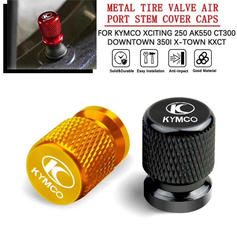 2 Pcs Motorcycle Accessories For KYMCO Xciting 250 AK550 CT300 Downtown 350i X-Town Kxct Tire Valve Air Port Stem Cover Caps
2 Pcs Motorcycle Accessories For KYMCO Xciting 250 AK550 CT300 Downtown 350i X-Town Kxct Tire Valve Air Port Stem Cover Caps