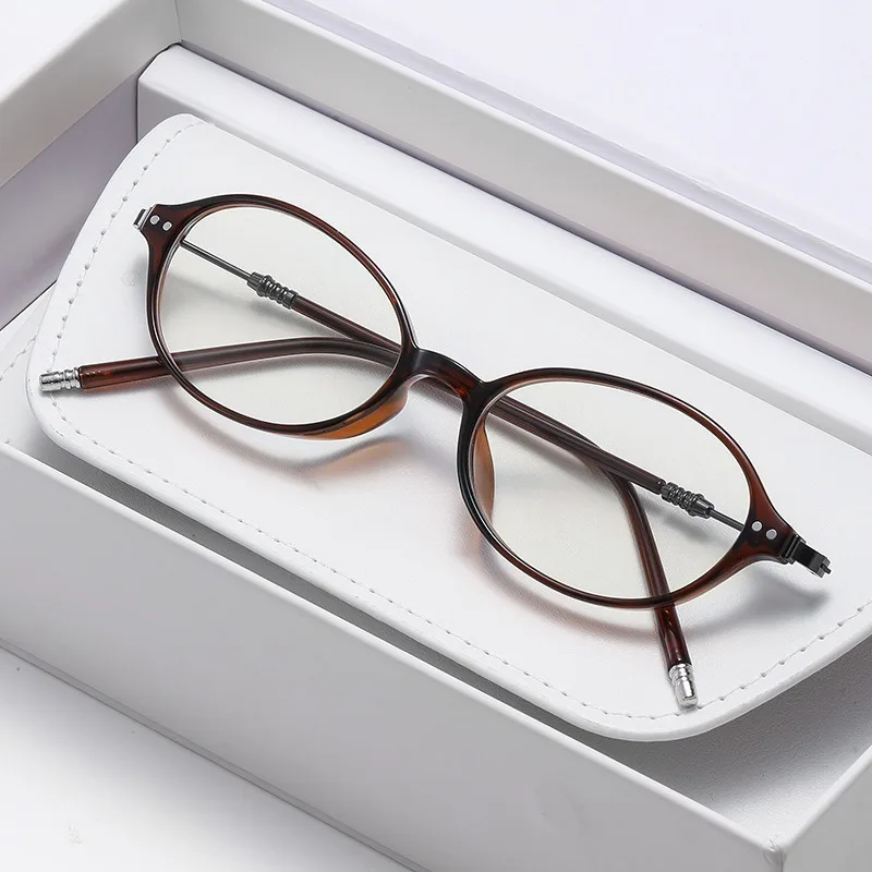 Ultra Light Retro Oval Frame Anti Blue Light Unisex Multifunctional Frame Anti Blue Light Glasses
Ultra Light Retro Oval Frame Anti Blue Light Unisex Multifunctional Frame Anti Blue Light Glasses