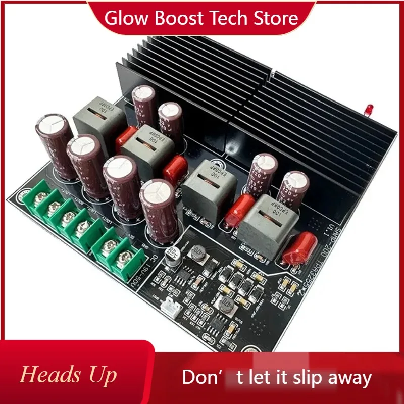 NY2 Channel 600W+600W Class D Digital Power Amplifier TPA3255 Fever High Power Amplifier Board
NY2 Channel 600W+600W Class D Digital Power Amplifier TPA3255 Fever High Power Amplifier Board
