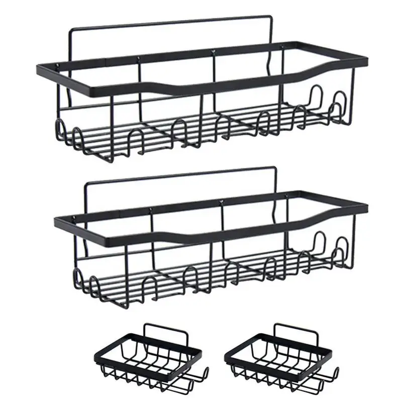 Bathroom Shelf With 10 Hooks Shower Holder Adhesive Storage Rack Organizer Cosmetics Holder Kitchen Bathroom Accessories
Bathroom Shelf With 10 Hooks Shower Holder Adhesive Storage Rack Organizer Cosmetics Holder Kitchen Bathroom Accessories