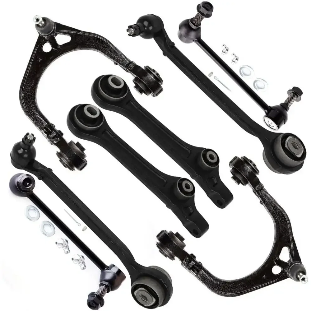 8-Piece Suspension Kit with Lower and Upper Control Arms and Ball Joints for 2011-2019 Vehicles
8-Piece Suspension Kit with Lower and Upper Control Arms and Ball Joints for 2011-2019 Vehicles