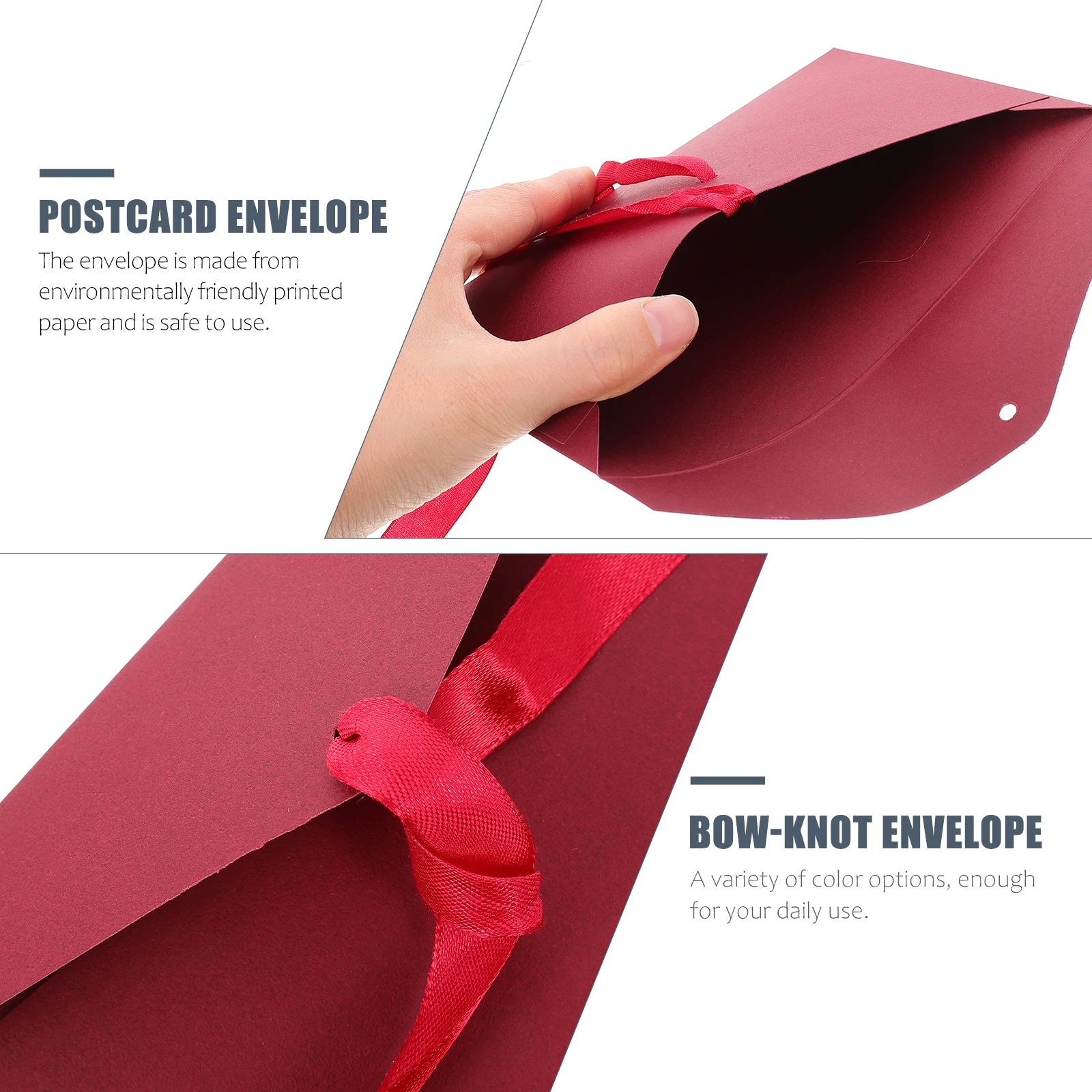 10 Pcs Bow Postcard Decorative Envelope Blessing Cards Envelopes Invitation with Invited
10 Pcs Bow Postcard Decorative Envelope Blessing Cards Envelopes Invitation with Invited