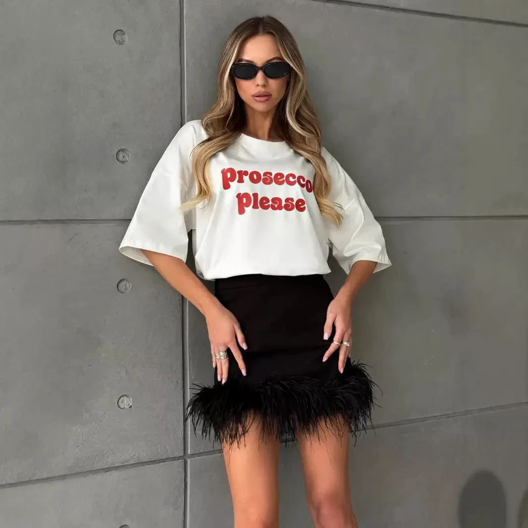 Plus Size 2025 Summer New American Sweet Casual Niche Printed Cotton Short-sleeved T-shirt Lazy Wind Top Ins Top
Plus Size 2025 Summer New American Sweet Casual Niche Printed Cotton Short-sleeved T-shirt Lazy Wind Top Ins Top
