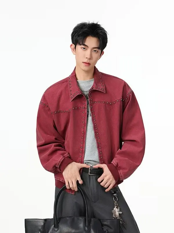 American Style Cleanfit Collar Workwear Jacket Men's Spring Autumn Casual Loose Leisure Rhinestone Outerwear
American Style Cleanfit Collar Workwear Jacket Men's Spring Autumn Casual Loose Leisure Rhinestone Outerwear