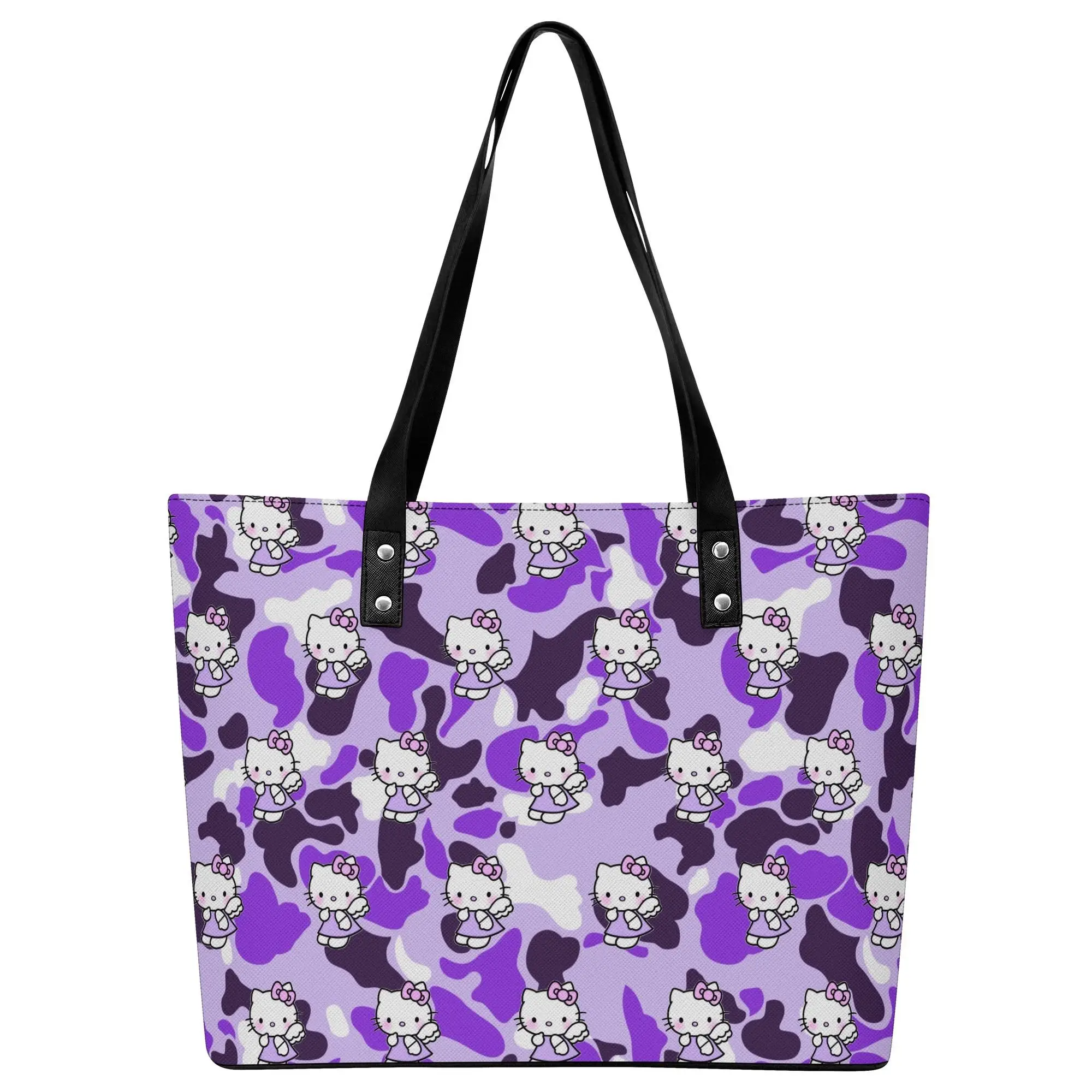 2026 Customizable Shoulder Bag Hello Kitty Large Capacity Handbag Travel Shopping Custom Cloud Camos Camo Camouflage Leather
2026 Customizable Shoulder Bag Hello Kitty Large Capacity Handbag Travel Shopping Custom Cloud Camos Camo Camouflage Leather