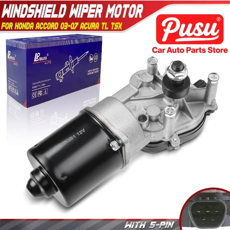 PUSU Front Windshield Wiper Motor Acura MDX TL TSX Honda Accord 03-07 76505-S9V-A01 76505-S9V-A02 76505-SDA-A11 76505-TA0-A01
PUSU Front Windshield Wiper Motor Acura MDX TL TSX Honda Accord 03-07 76505-S9V-A01 76505-S9V-A02 76505-SDA-A11 76505-TA0-A01