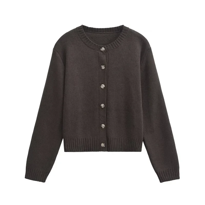 TRAF ZR Cardigan Ladies Long Sleeve Cozy Sweaters Knitwear Y2k Vintage Top Women's Autumn Sweater Solid O-neck Knit Cardigan
TRAF ZR Cardigan Ladies Long Sleeve Cozy Sweaters Knitwear Y2k Vintage Top Women's Autumn Sweater Solid O-neck Knit Cardigan