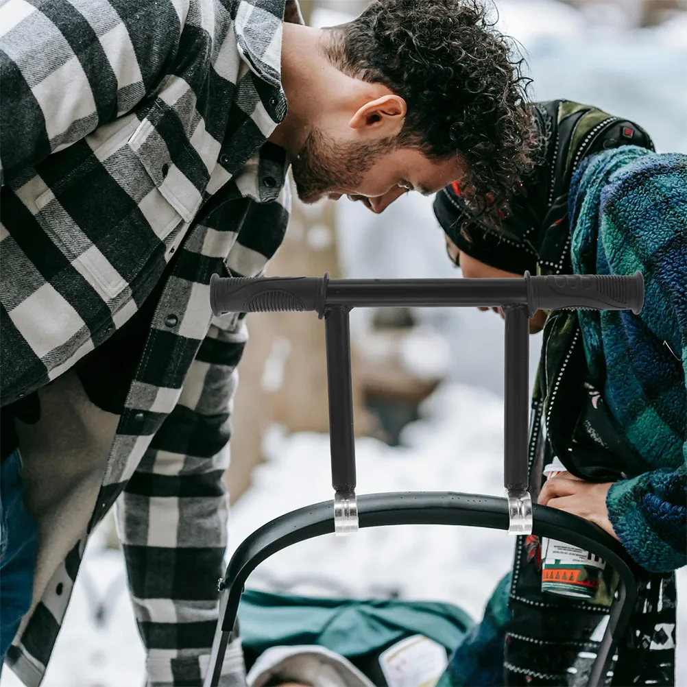 Прочная ручка-держатель для детской коляски из нержавеющей стали, эргономичный дизайн, гладкая текстура, идеально подходит для прогулок.
Прочная ручка-держатель для детской коляски из нержавеющей стали, эргономичный дизайн, гладкая текстура, идеально подходит для прогулок.