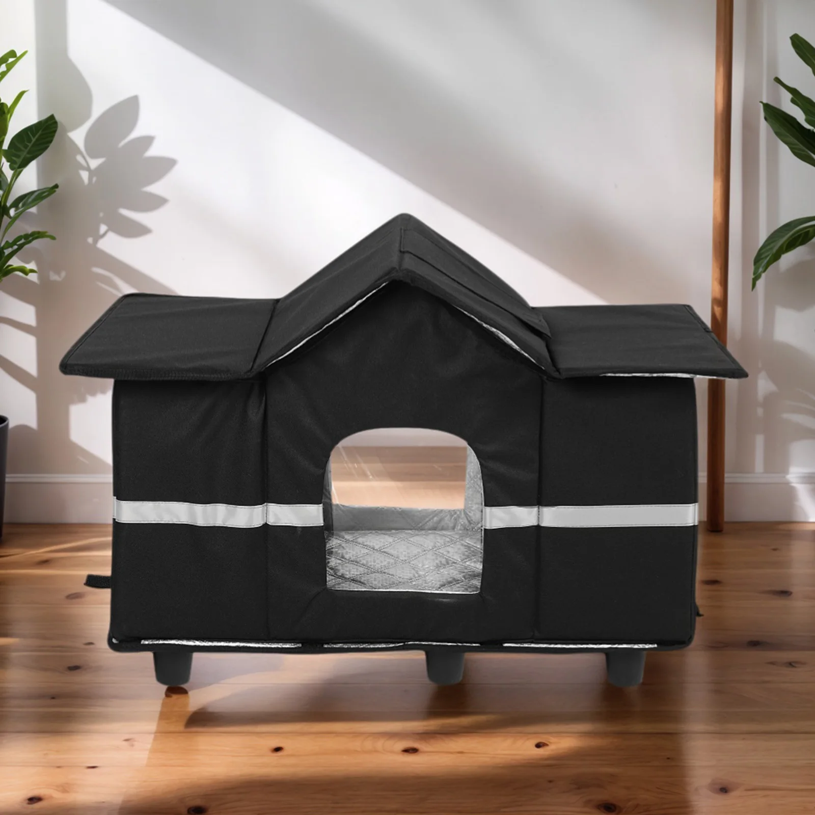 Waterproof Outdoor Cat House & Roof Window Elevated Pet House Insulated Cat Shelter Can Be Used Indoors Winter Summer Outdoor
Waterproof Outdoor Cat House & Roof Window Elevated Pet House Insulated Cat Shelter Can Be Used Indoors Winter Summer Outdoor