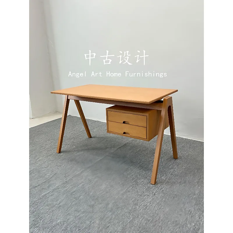 Medieval Simple Style Household Solid Wood with Drawers Office Desk Modern Learning Computer Desk
Medieval Simple Style Household Solid Wood with Drawers Office Desk Modern Learning Computer Desk